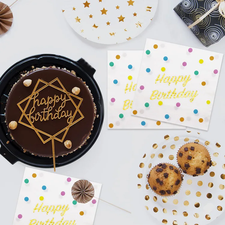 Birthday Party Paper Napkins
